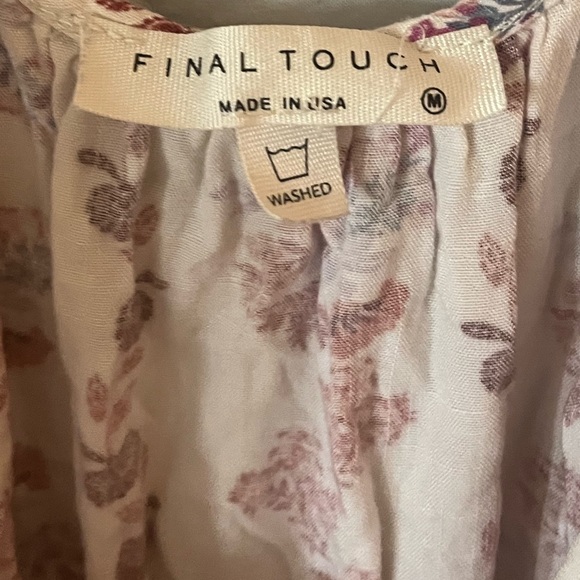 Woman’s Floral Maxi Dress by Final Touch 🌵Med. - Picture 3 of 5